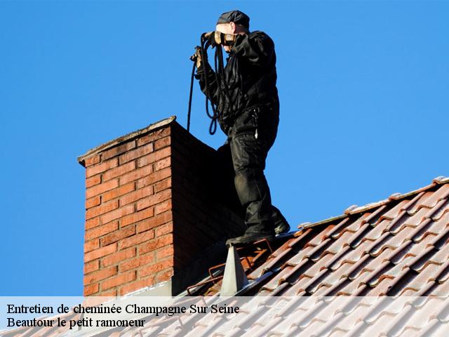 Entretien de cheminée  champagne-sur-seine-77430 Beautour le petit ramoneur