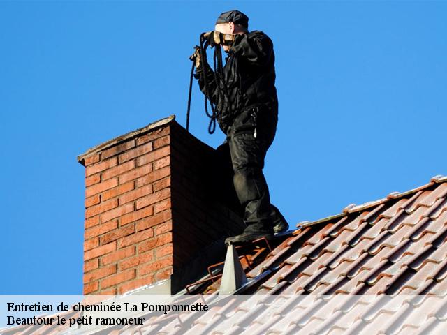 Entretien de cheminée  la-pomponnette-77400 Beautour le petit ramoneur